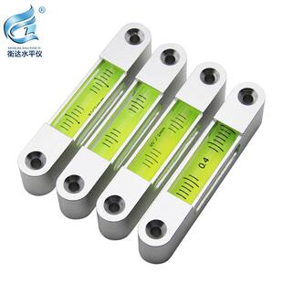 三窗观测水平泡8920条式 水准泡水平尺铝合金长条气泡 水平仪便携式