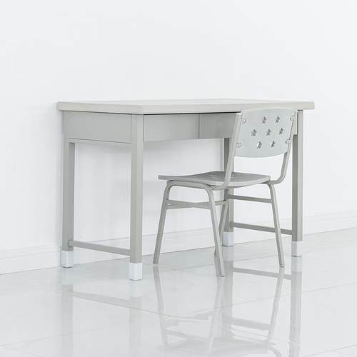 1桌4制式上下床加厚钢单层床JZZSYJ00床双层带制锁内务柜上下铺学