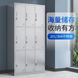 30不4锈钢更衣员工宿舍换衣柜无尘净化车1-223柜间工厂多多门格储