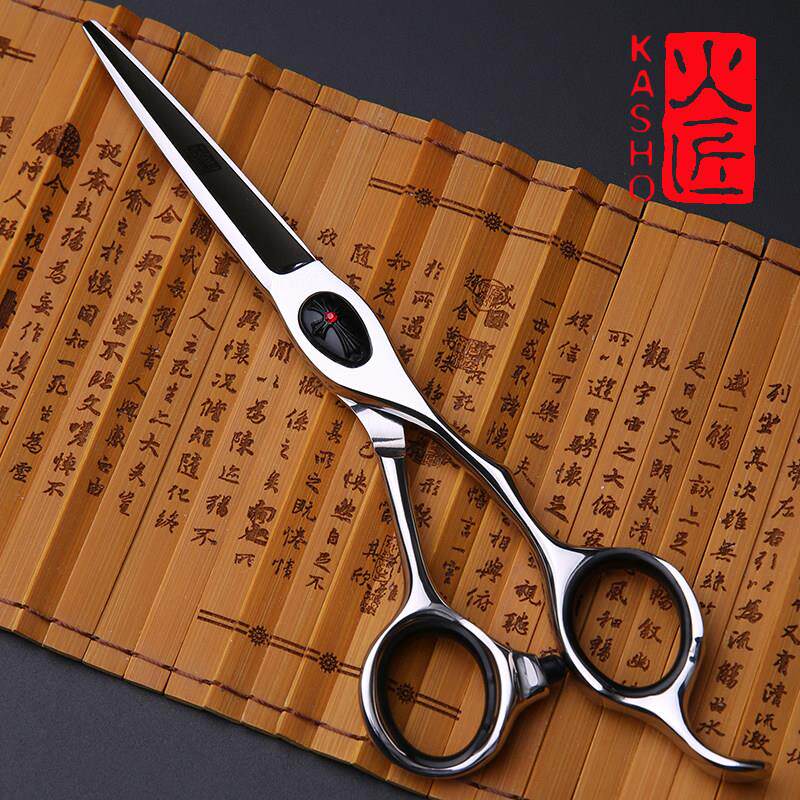 正品火匠新款6寸美发剪发廊发型师理髲专业浏海剪10%无痕牙剪套装