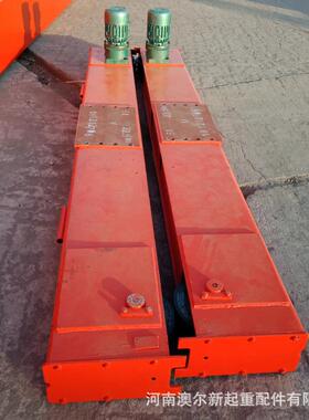 制造天车行走轮地梁龙门吊行走端梁单双梁梁头