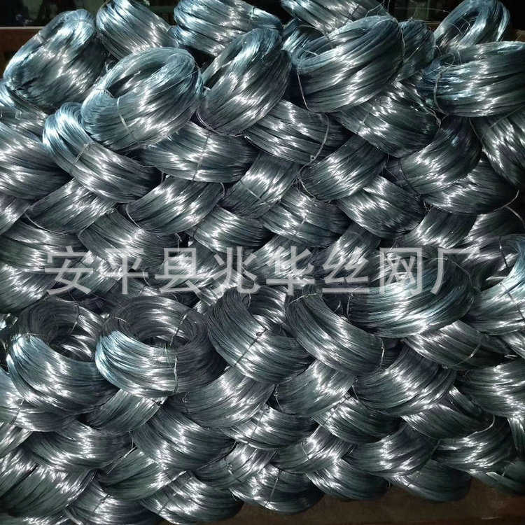 酸洗工艺品镀锌丝 退火铁丝 合股双股多股绳热镀锌绑丝扎丝出口