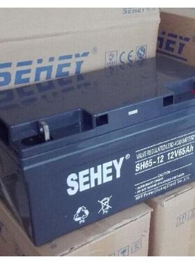 SEHEY西力蓄电池SH65-12 12V65AH免维护UPS电源太阳能直流屏用