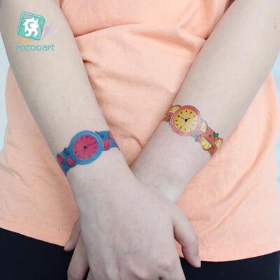 Cartoon Tattoo Fake Watch Temporary Tattoo For Children