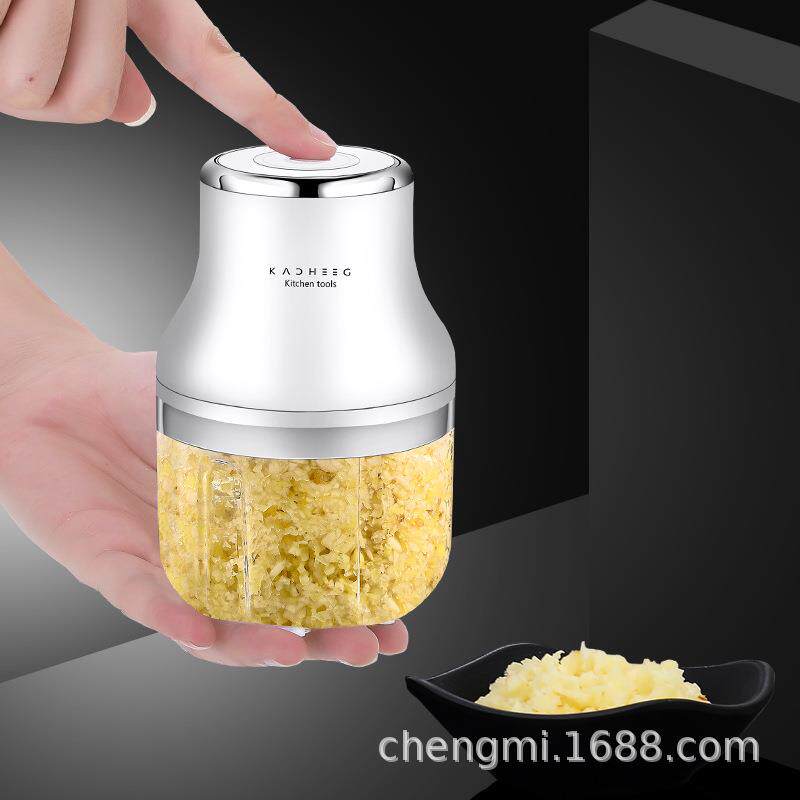 新款直销迷你捣压蒜泥神器搅碎蒜器家用电动机小型绞打大蒜头蓉末