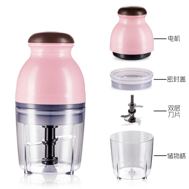 新款直销家用多功能电动料理机婴儿宝宝搅拌辅食机果汁豆浆绞肉水