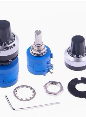 BOURNS 3590S-2-103L 10K 多圈电位器 加 H-23-6A带刻度帽 一套