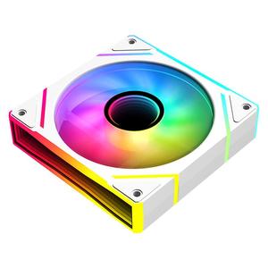 先马境界V3正反叶机箱风扇12CMARGB神光同步PWM调速散热减震垫