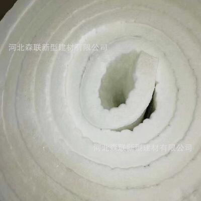 硅酸铝保温火棉纤维FSZ针刺毯窑炉隔甩丝毯防火棉石棉耐材料卷热