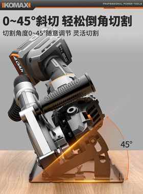 割角磨机变切机多功能工万用支座架手磨机底改装木PIL台锯保护罩