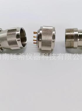 KF16 KF25 KF40真空气密航空插头玻璃烧结feedthrough馈通连接器