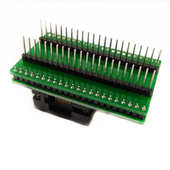 特qfp440座座 .西尔厂家8mm汽车适配qfp44芯片hmilu烧录双板