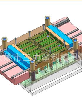 SL009代建筑外墙圆盘料保温钉模具膨胀塑螺丝注塑模具 可注塑加工
