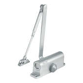 可定制防火门自动闭门器铝合金缓冲液压关门器承重80kg静音闭门器