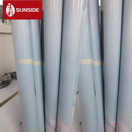 厂家供应 透明单孔透单向透视玻璃贴 喷绘写真户外贴纸
