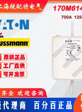 170M6145快速熔断器 1250V 700A 巴斯曼BUSSMANN快速熔断器