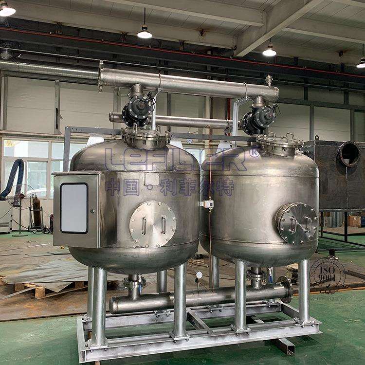 工业循环水过滤器 农业原水灌溉水去浊度多罐并联砂过滤器
