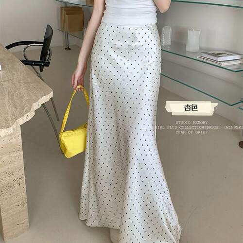 Women's Elegant Holiday Polka Dot Print Tiered Mesh Bodycon