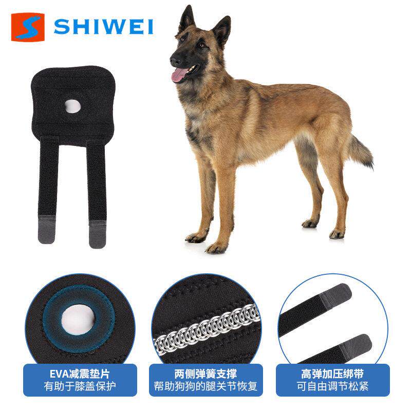 狗狗护膝宠物关节保护套支撑护具稳定关节防止舔咬恢复稳固支撑