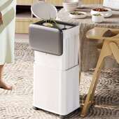 升降垃圾容桶家用2025款 66公所室 大厕量带盖厨房卫生间客厅办yy