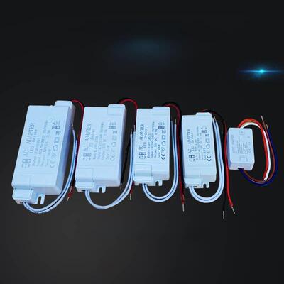 Led微开关电源Dc12V6W12W24W36W48W60W衣柜灯模块塑料外壳变压器