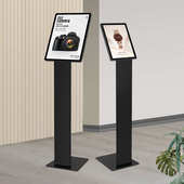 4s店汽车参数牌展厅立牌展示架价格牌说明会广告展示牌立式 导视牌