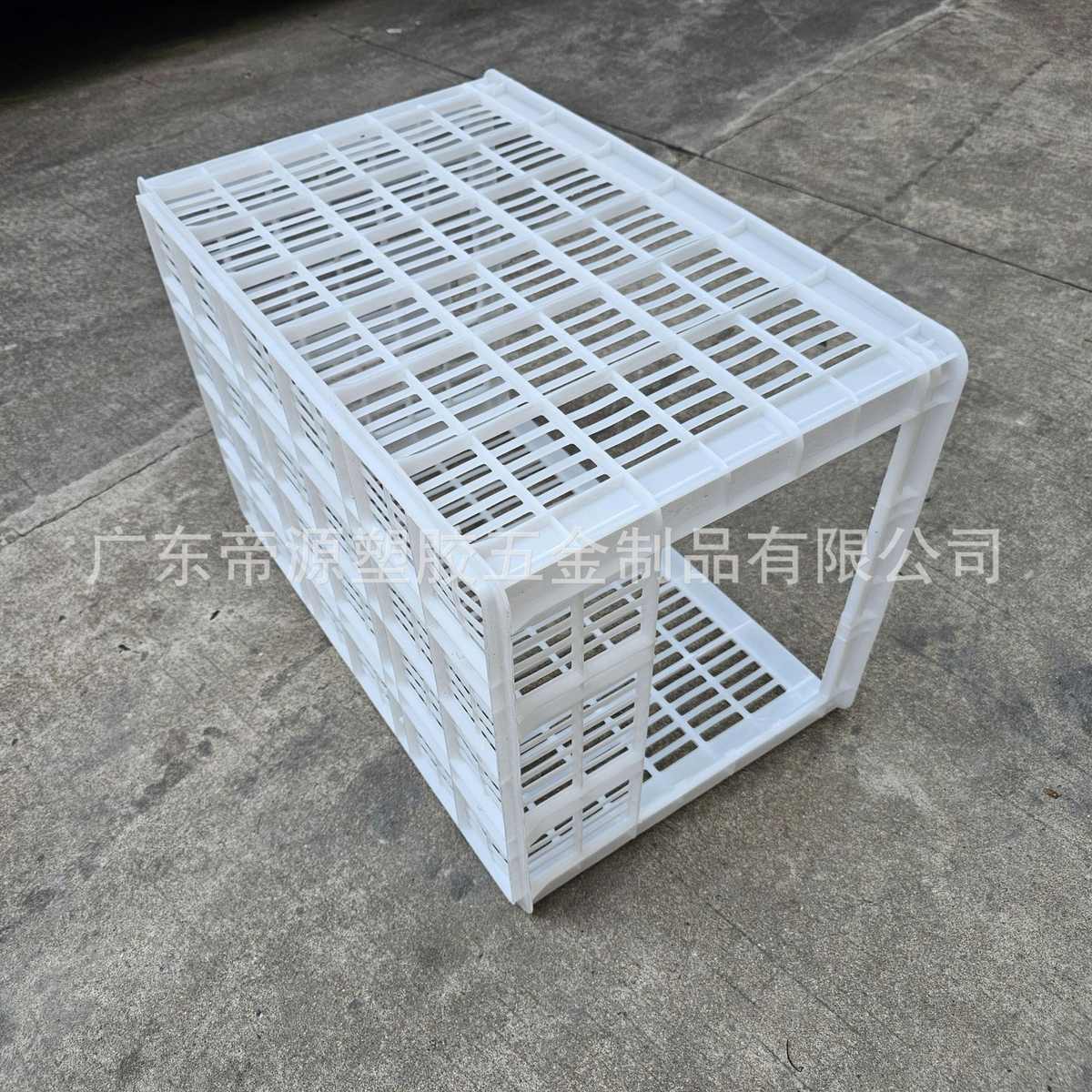 电商专用开口筐塑料开口萝加厚货架分拣筐仓储塑胶饰品筐快递萝