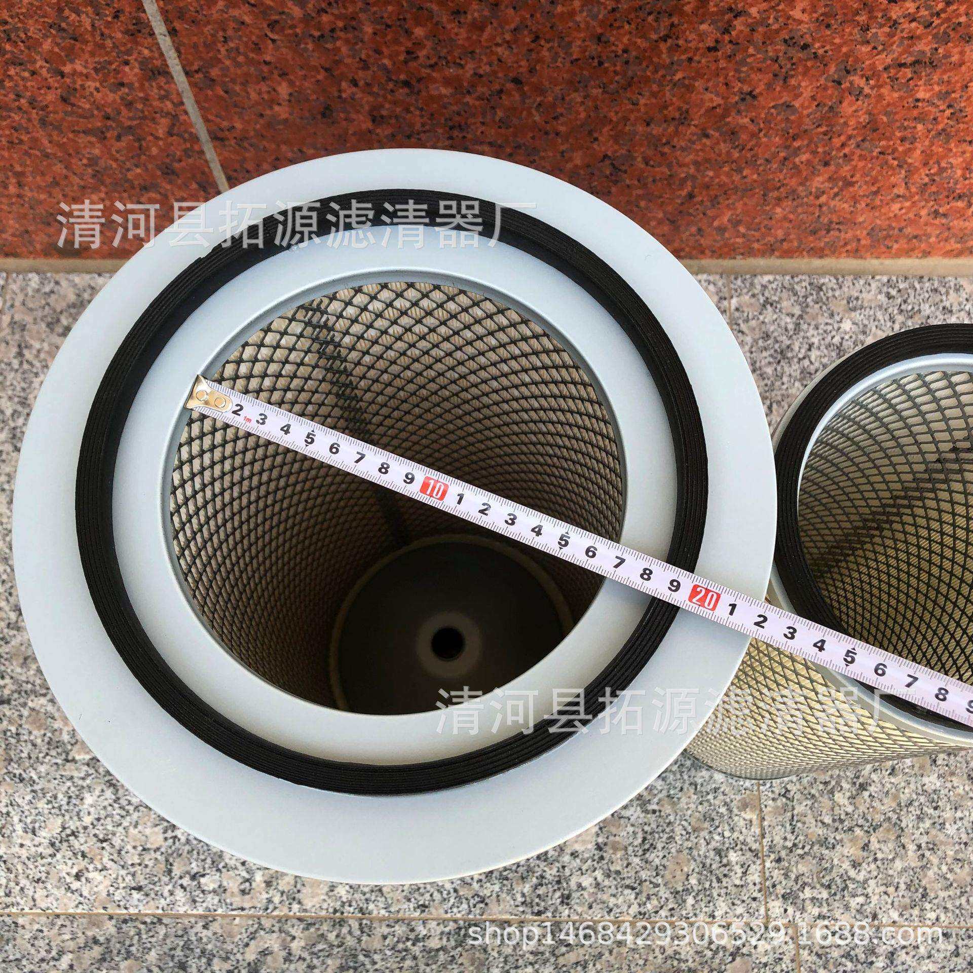 K2844空滤三环十通昊龙征腾龙腾东风特商神宇T5御虎货车空气滤芯