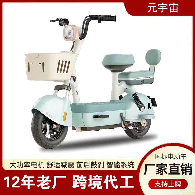 厂家跨境元宇宙电动车两轮自行车出行代步车电车学生出行电瓶车