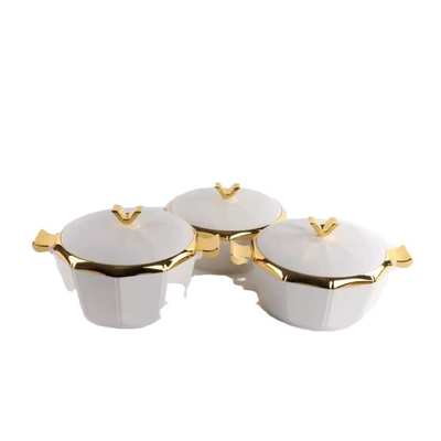 Food Warmer Container3PCS 新款NEW保温盒2L-2.5L-3L白色 灰色