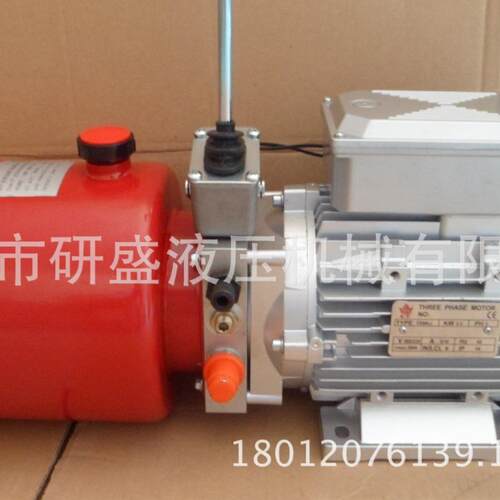 泵半电动高车液动力单元22压0v380v汽车升降机液压站货PFM梯液压