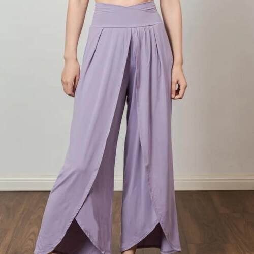 Neiguan Flow Yoga High Waist Modern Dance Wide Leg Pants