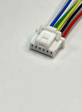 501330-0600连接线，5013300600胶壳带线，MOLEX1.0mm间距单排6P