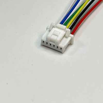 501330-0600连接线，5013300600胶壳带线，MOLEX1.0mm间距单排6P