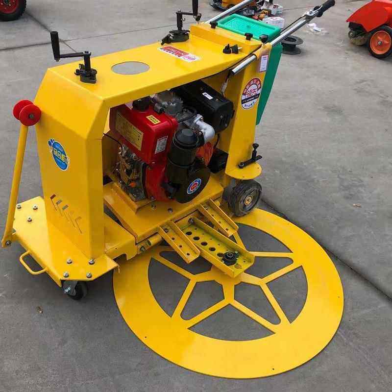 手推式圆周井盖切割机 沥青路面切割机下水道盖板切割机筑路机械,包装,五金配件包装,淘宝优惠券,粉丝福利购,淘宝优惠卷