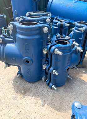 哈夫 包节三 管道统系 厂家辛兴直供 哈夫节通DN100