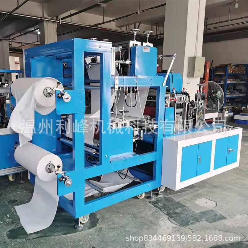 全自动一次性医疗防护无纺布靴套机车间医院家用长脚套机械设备厂