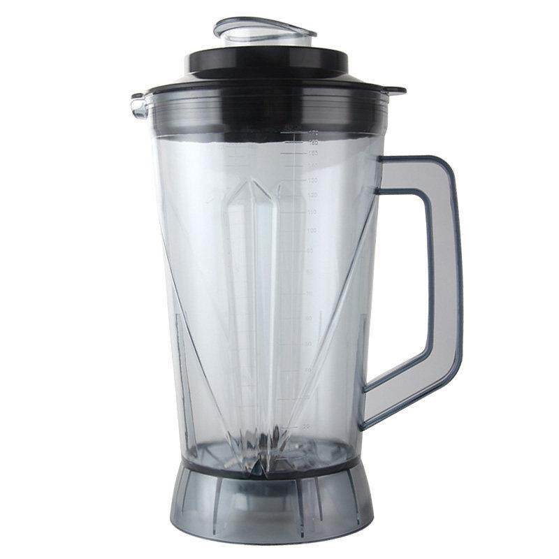 商用5L升豆浆机配件破壁机杯子通用杯座料理机搅拌机桶壶杯带刀盖