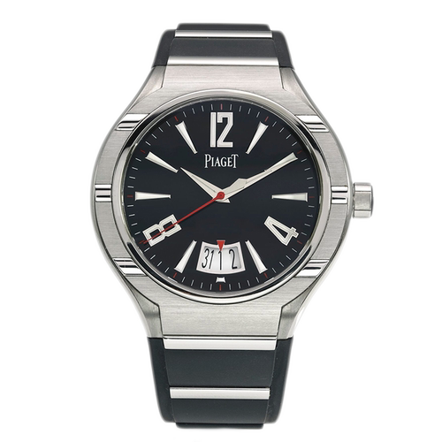 [9.8新]伯爵PIAGET POLO系列钛金属/精钢自动机械手表男G0A34011