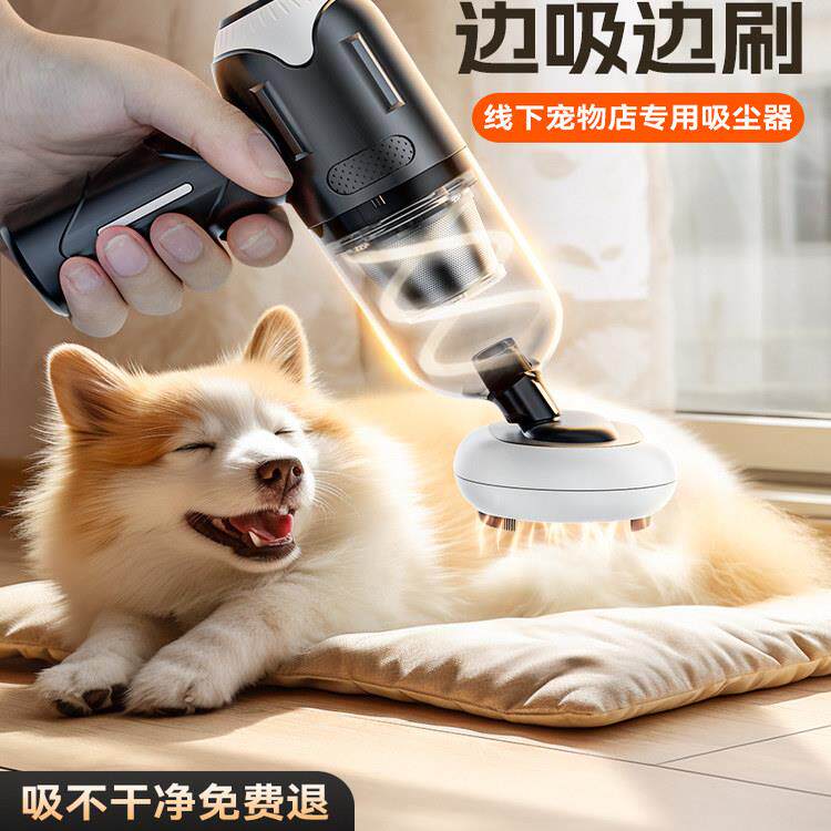 宠物吸毛器猫咪狗毛除毛粘毛全自动无线吸尘器床上地毯清理器