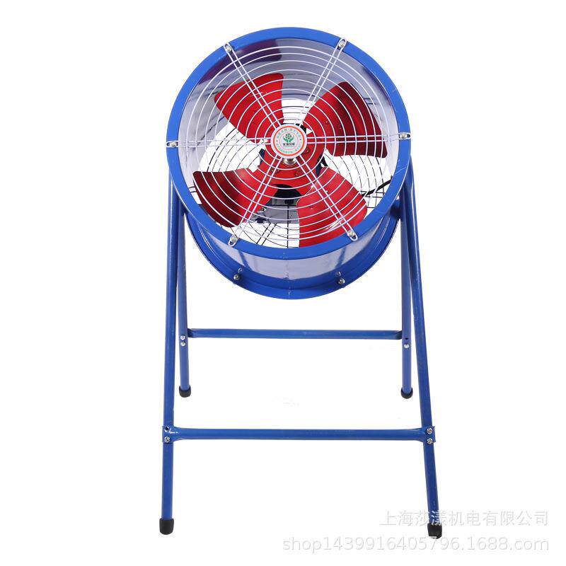SF管道式轴流风机4-4换气扇强力排气扇厨房抽油烟工业通风机380V