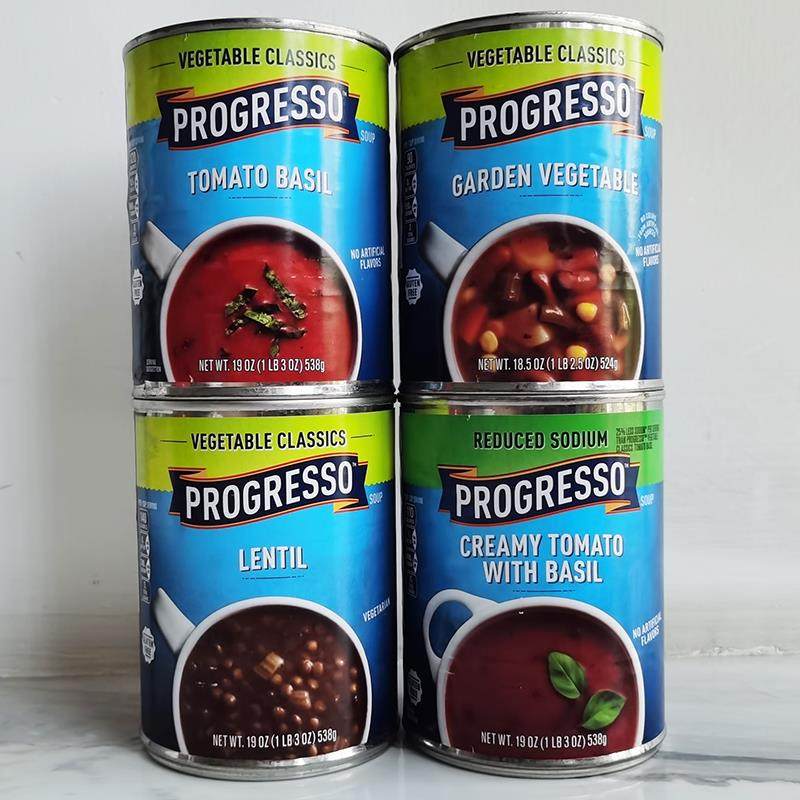 美国浦氏速食汤西餐蔬菜汤即食代餐Progresso Vegetable Soup