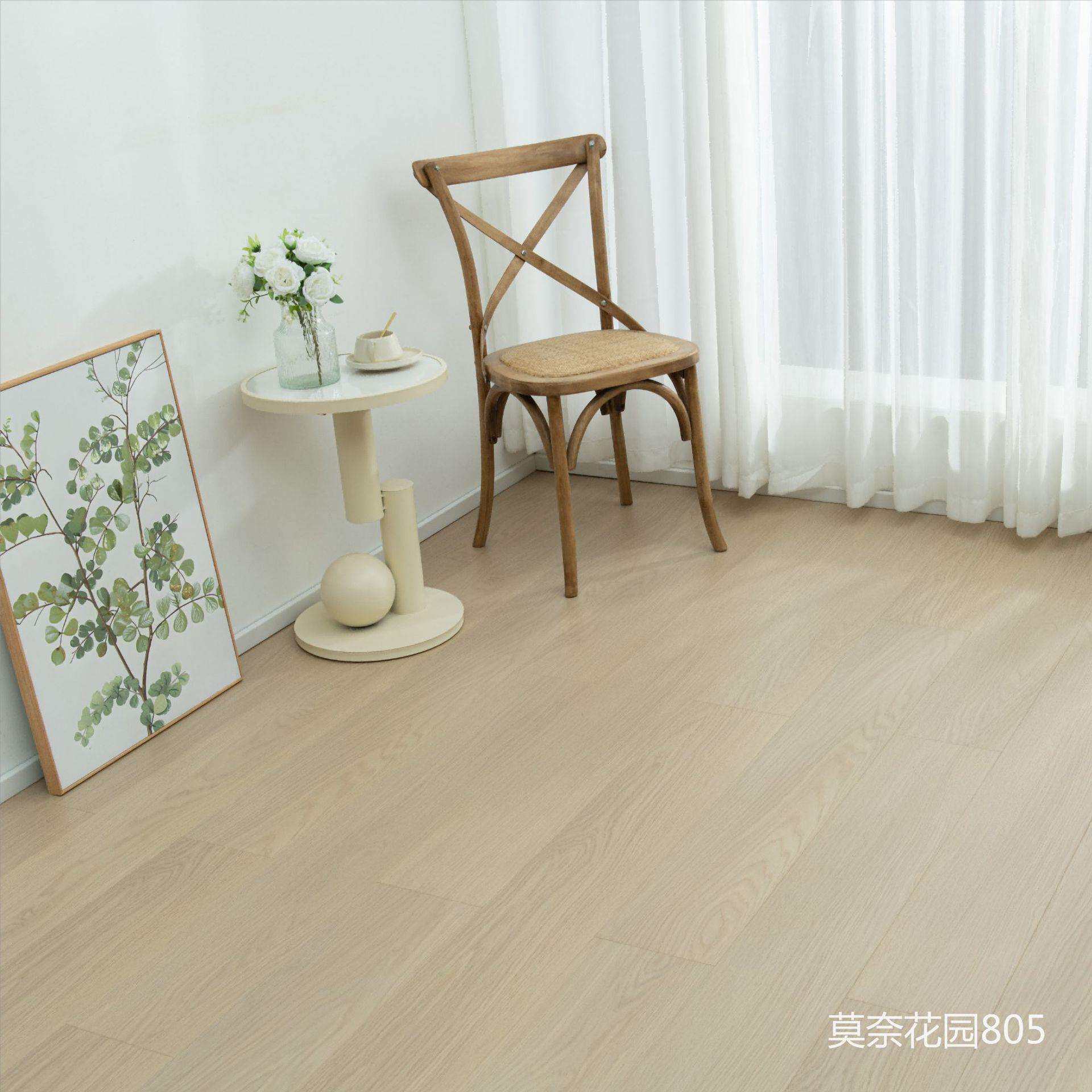 新层实木地板1三8mm地暖专用EN058店F级防开酒多层木地裂板手抓纹