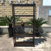 力宇内葫芦孔角钢货架家用阳台办公仓库展示置物架书架上海直供