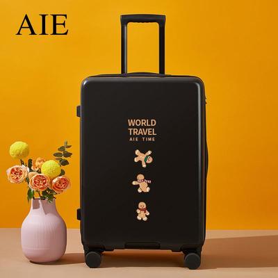 正品行李箱女红拉杆箱日系可0寸24学生网时尚爱密码登机旅行结2婚