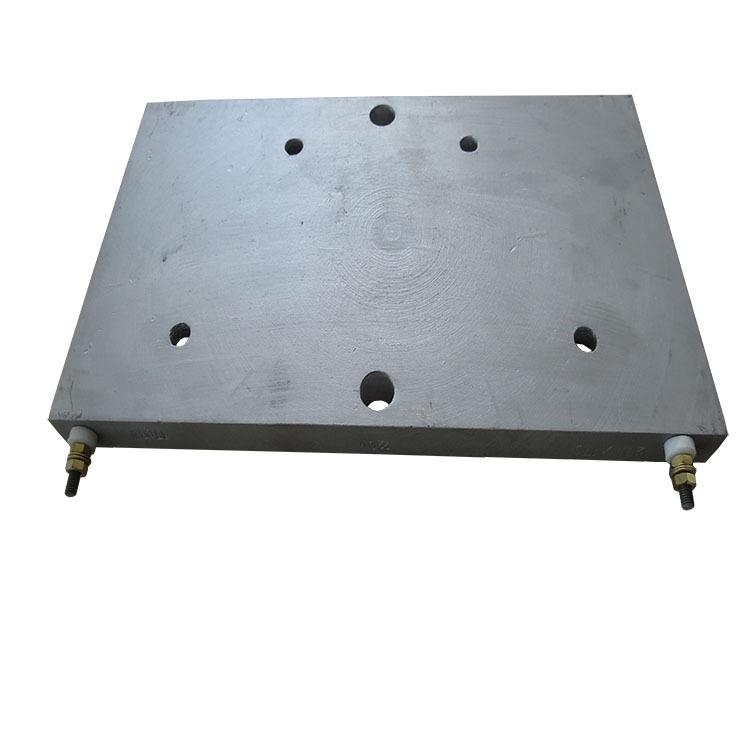 供应铸铝电热板380v表面光滑耐高温铸铝加热板封边机发热板