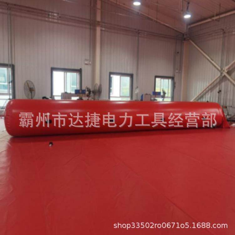 移动防管涌软体注水水坝浮力式PVC阻水墙城市街道导流快捷围挡