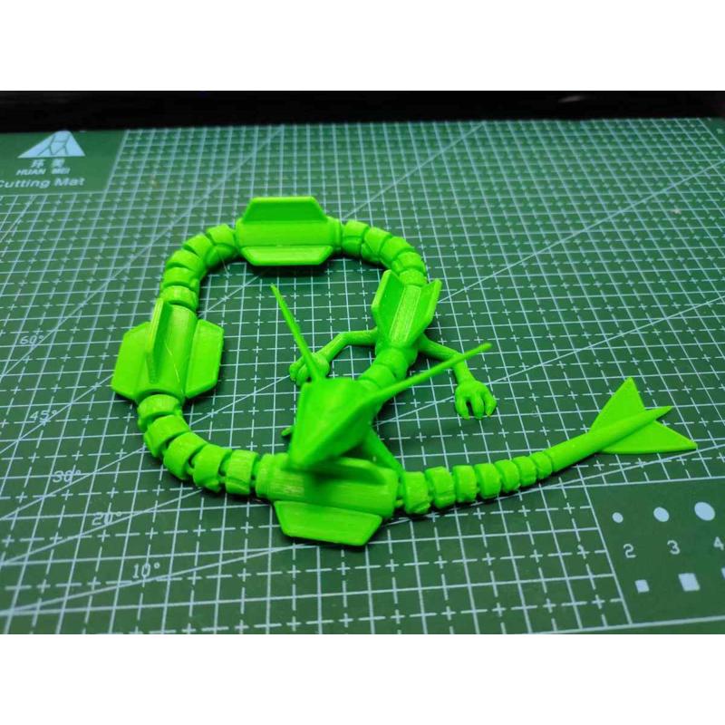 3D打印宝可梦宠物小精灵烈空坐天空龙关节可动儿童玩具礼物摆件