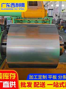 镀锌板厂家0.2mm*1250*C无花镀锌钢板卷板SGCC铁皮可开平分条