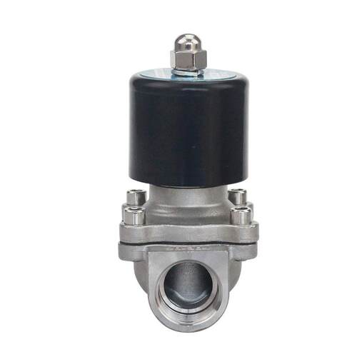 2S/2W-200-20B 304不锈钢电磁阀弱防腐6分常闭电磁控制阀220V 24V